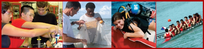 Images of our students in their fields.